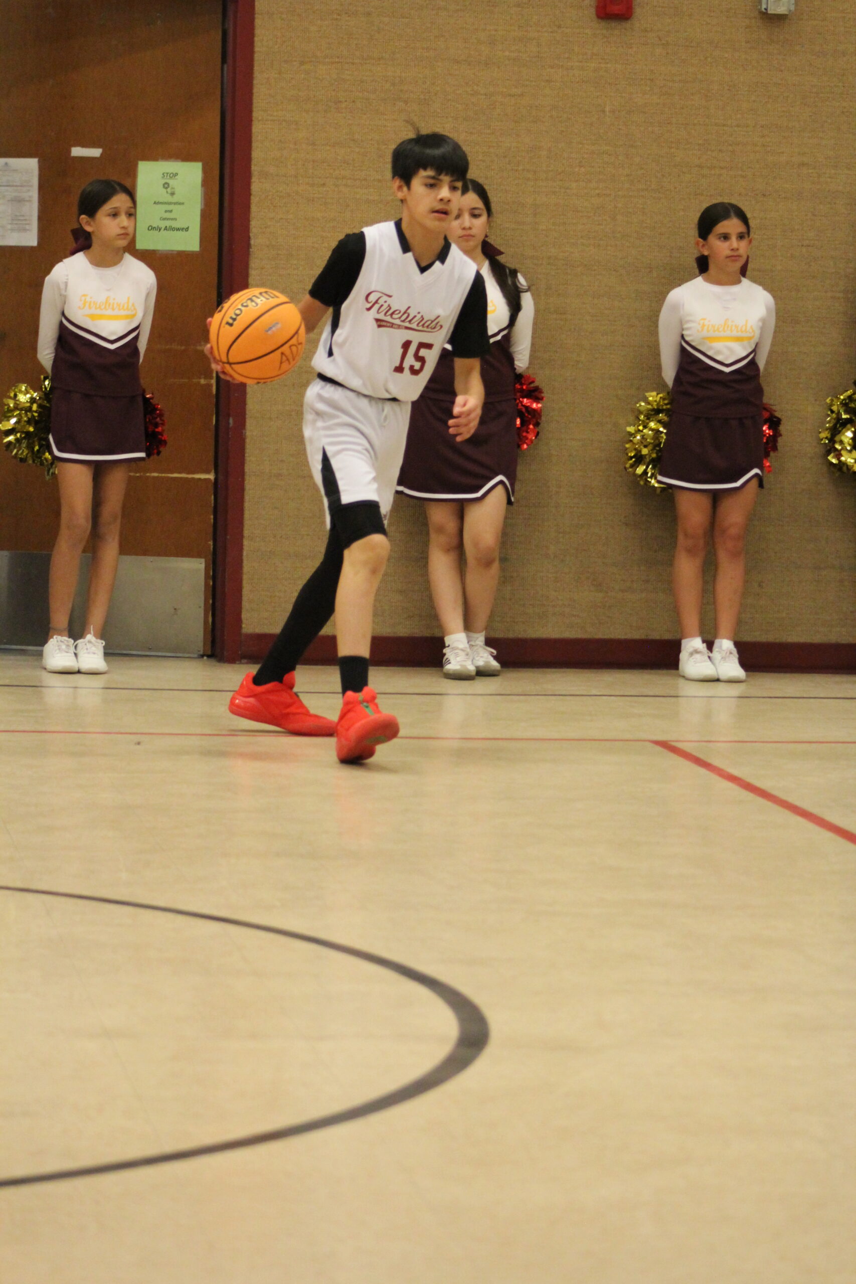 ADS basketball player at our Tucson charter school